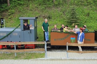 Mit der Feldbahn auf Mondschein-Tour - Mit der Rittersgrüner Feldbahn sind am kommenden Samstag wieder Mondscheinfahrten möglich.