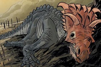 Aus dem Buch "Auf den Spuren der Dinosaurier". 