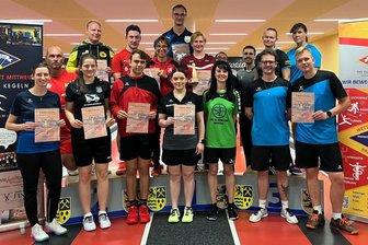 Mit drei deutschen Meisterinnen: Kegler bleiben bei Turnier in Mittweida im Rhythmus - Das Tandemturnier des TSV Fortschritt Mittweida vereinte wieder Kegler von der Kreisliga bis in die 1. Bundesliga.
