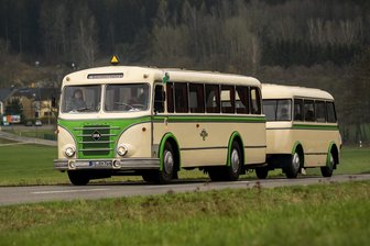 Mit Ikarus und Ifa auf Tour: Wer im DDR-Style nach Chemnitz mitfahren will, muss schnell sein - Mit einem solchen Bus geht ab September auf Tour.
