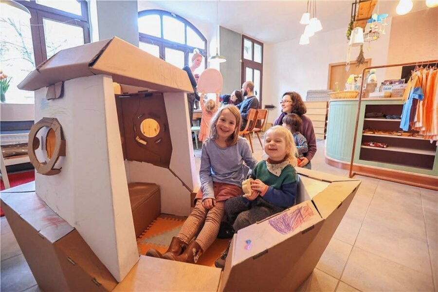 Mit Kindern ins Café gehen: Wo die Großen und die Kleinen in Chemnitz auf ihre Kosten kommen - Kinderbereich im Pimpanellis