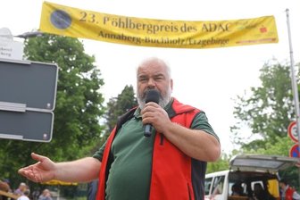 Mit neuem "Pantoffel" zum Gesamtsieg - Mitorganisator Thomas Kronstein gab mit 26 Helfern alles dafür, dass der Pöhlbergpreis nach zwei Jahren Pause reibungslos über die Bühne ging.
