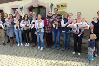 Mit Nuckel und Strampler zum Treff in die "Alte Mühle" in Schweikershain - Mütter und Väter trafen sich zur Babybegrüßung in Schweikershain. 