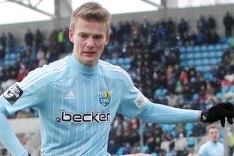 Mit reichlich Wut im Bauch nach Unterhaching - Dan-Patrick Poggenberg absolvierte 24 der insgesamt bisher 25 Partien in dieser Saison.