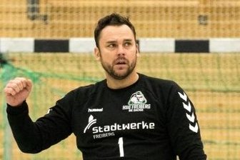 Mit Rückhalt und Rückenwind - Starker Einstand: Torhüter Daniel Rangl war beim 20:18 der HSG gegen den HSV Apolda einer der Matchwinner.