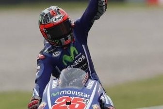 Mit sich selbst reden und gewinnen - Maverick Viñales feierte seinen zweiten Saisonsieg im zweiten WM-Lauf des Jahres.