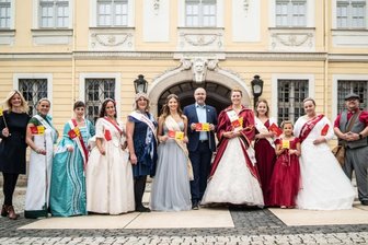 Mitteldeutsche Hoheiten in Plauen begrüßt - 