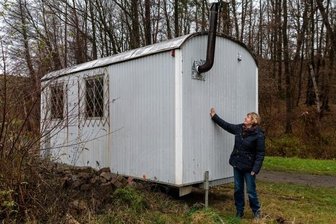 Mittelsächsische Ideen überzeugen - Diesen Bauwagen will die Weiditzer Naturschutzstation für Bildungsarbeit nutzen. Dafür erhält das Team um Angela Schubert Preisgeld. 