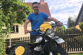 Mittelsachsen mischen bei Classics-Enduro in Zschopau munter mit - Ingo Rismondo aus Erdmannsdorf geht in Zschopau mit dem drittältesten Motorrad des gesamten Starterfeldes auf die Strecke. Die DKW RT 175 ist Baujahr 1956.