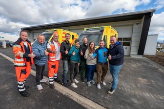 Mittelsachsen muss Ausgaben mit Krediten finanzieren - Der Landkreis will in den Rettungsdienst investieren. Die neue Rettungswache in Frankenberg ist bereits übergeben.