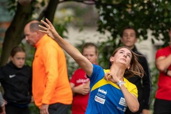 Mittelsachsen sorgen für weite Würfe - Luise Schmidt (U 16) von der LG Mittweida stieß die Kugel auf 11,20 m und gewann Silber. Im Diskuswerfen gab es für 30,46 m sogar Gold.