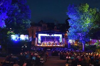 Mittelsächsischer Kultursommer startet in längste Saison - Rückblick: Klanglichtzauber in Mittweida, Eröffnungsveranstaltung des Kultursommers im Juni 2016