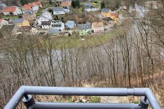 Mittweida bittet zum Treppenlauf - An der beliebten Aussichtsplattform Ratskanzel wurde die Absturzsicherung erneuert.