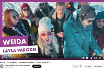 Das Video Weida von Studierenden der Hochschule Mittweida ist am Freitag bei Youtube veröffentlicht worden.