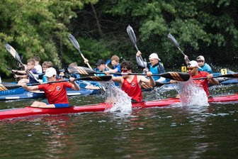 Mittweida: Paddelfieber an der Talsperre Kriebstein - Die Rennen über die Kurzsprint-Distanzen werden in der Mittweidaer Aue ausgetragen.