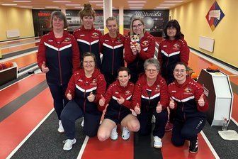 Mittweidaer Keglerinnen kehren in Sachsens Oberhaus zurück - Die Keglerinnen des TSV Fortschritt Mittweida, hier nach dem Heimsieg im Februar gegen Saxonia Bernsbach, kehren nach einem Jahr in die 1. Verbandsliga zurück.