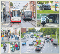 Mobilitätswoche in Zwickau: Anders unterwegs auf Straßen und Schienen - Benziner oder E-Auto, Bus oder Bahn, Fahrrad, E-Roller oder ganz einfach zu Fuß unterwegs sein - Mobilität ist vielfältig. Die meisten Zwickauer nutzen verschiedene Fortbewegungsmittel. Die gilt es, künftig besser miteinander zu verknüpfen. 