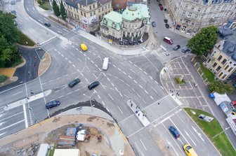 Moccabarkreuzung wieder offen -