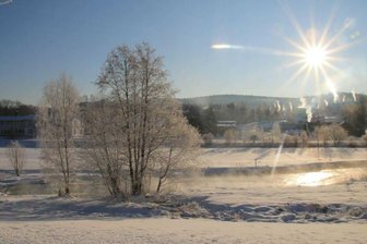 Morgenröthe-Rautenkranz schafft es mit minus 18 Grad ins Morgenmagazin des ZDF - Winterzauber in Morgenröthe-Rautenkranz.