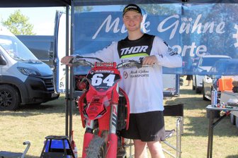 Motocross: Rund 1000 Fans bereichern das Saisonfinale der Next Generation in Reinsdorf - Lokalmatador Oskar Gühne verpasste den Gesamtsieg in seiner Klasse nur ganz knapp.