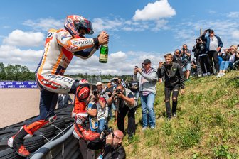 MotoGP: Marc Marquez triumphiert erneut am Sachsenring - Am Sachsenring erneut nicht zu stoppen: Marc Marquez.
