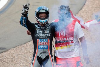 Motorad-WM auf dem Sachsenring: Warum sich Fans Hoffnungen auf einen deutschen Podestplatz machen dürfen - 2019 bescherte Marcel Schrötter den Heimfans das bisher letzte deutsche Sachsenring-Podest.