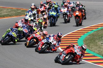 Motorrad-WM bleibt bis vorerst 2021 auf dem Sachsenring - Eine Rennszene aus dem vergangenen Jahr.
