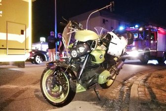 Motorradfahrer bei Unfall auf Fürstenstraße schwer verletzt - Der Unfall ereignete sich auf der Fürstenstraße in Chemnitz.