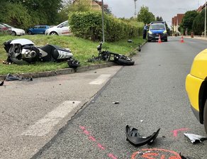 Motorradfahrer bei Unfall verletzt -