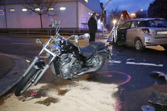 Motorradfahrer schwer verletzt -
