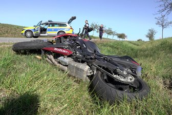 Motorradfahrer stirbt bei Unfall in Mittelsachsen -