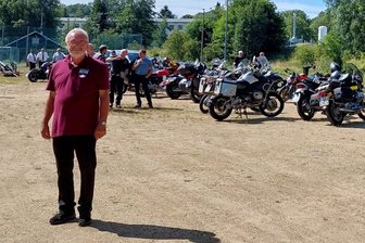 Motorradtreffen in Hammerbrücke stärkt auch die Dorfgemeinschaft - Dietmar Schwarzenberger vom Dorfclub Hammerbrücke organisierte mit rund 20 Helfern das Motorradtreffen in Hammerbrücke.
