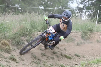 Mountainbike-Trail bei Waldkirchen einen Tag nach Eröffnung gesperrt - Am Pfingstsamstag wurde der Hübler-Trail offiziell eingeweiht.