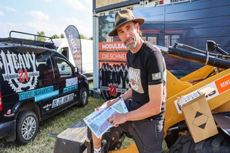 Mountainbikefestival geht in die 19. Runde: Alle Infos zum „Heavy 24“ am Stausee Rabenstein - Alexander Liebers vom Team „Die Rennmacher“ bei den letzten Vorbereitungen für die 19. Auflage des 24-Stunden-Mountainbikerennens „Heavy 24“.