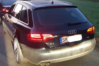 Mühlental: Polizei fasst mutmaßlichen Autodieb auf frischer Tat - Die Polizei stellte den gestohlenen Audi aus Westthüringen im Vogtland sicher.