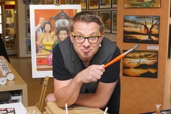 Mülsener Karikaturist zeigt Bilder für Menschen mit Humor - 