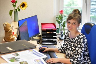 Mulda: Das ist die neue Vorzimmerdame des Bürgermeisters - Die 26-jährige Susann Thiel ist Gleichstellungsbeauftragte der Gemeinde Mulda und Frauenbeauftragte im Rathaus.