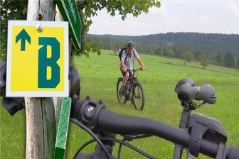 Mulda unterstützt die Blockline - Auf der Blockline unterwegs war "Freie Presse"-Redakteur Frank Hommel im Sommer vorigen Jahres - hier zwischen Holzhau und Altenberg (Loop 1).