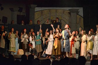 Mulda wird für einen Tag zur Musical-Hochburg - Das Musical „Das Wagnis“ – hier ein Foto vom März in Falkenstein – kommt nach Mulda.