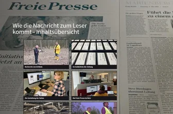Multimedia-Reportage zum Jubiläum: Wie die Story in die Zeitung kommt - 