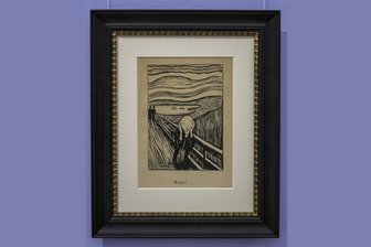 Munch-Ausstellung mit dem „Schrei“ in der Kulturhauptstadt Chemnitz: 11 Bilder, an denen Sie nicht vorbeilaufen sollten - Eine Version des bekannten „Schreis“ von Edvard Munch ist jetzt in Chemnitz zu sehen: die Lithografie „Geschrei“.