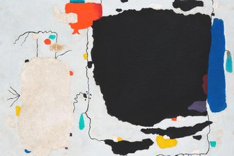 Museum Gunzenhauser in Chemnitz zeigt Willi Baumeister: Ein Freigeist und sein Umfeld - "Taru-Turi" aus dem Jahr 1954, eines der bekanntesten Werke von Willi Baumeister, entzieht sich einfacher erzählerischer Interpretation.  
