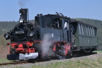 Museumsbahn Schönheide dampft in den Herbst - 