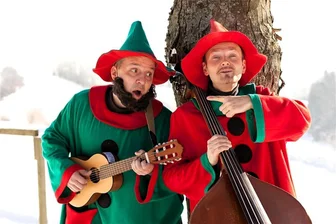 Musiker starten in Eppendorf zu ungewöhnlicher Weltreise - mit dabei: „De Raachermannln“ - Knoxx & Knolle treten im Alten Bahnhof Eppendorf auf.