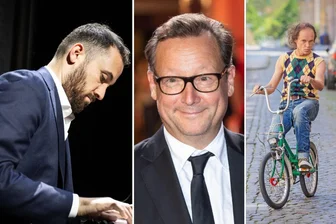 Musikfestspiele Dresden 2026 starten Vorverkauf: Wenn Elbflorenz in schweren Zeiten leichte Töne atmet - Pianist Igor Levit, Schauspieler Matthias Brandt und Komiker Olaf Schubert (von links) gehören zu den Stars der Dresdner Musikfestspiele 2026.