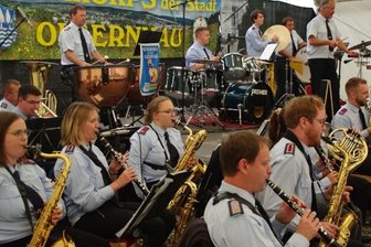 Musikkorps sammelt für Lebenshilfe in Ahrweiler - Fünf Uraufführungen hatte das Musikkorps Olbernhau beim ersten Auftritt in petto. 