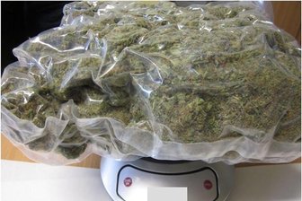 Das bei den Verdächtigen beschlagnahmte Marihuana.