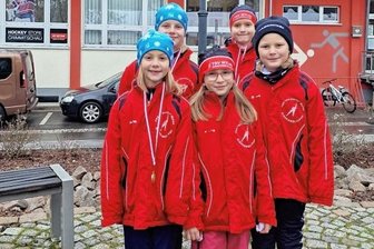 Mylauer holen alles raus - Stolzer TSV-Nachwuchs: Helene Brückner (von links), Constanze-Marie Mädler, Milana Arndt, Elias Wilke und Charlotte Sänger.
