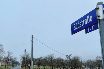 Mysteriöser Kabelschwund in Berbersdorf - Tatort Südstraße Berbersdorf: Hier verschwanden unter mysteriösen Umständen 50 Meter Glasfaserkabel. 