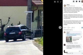 Mysteriöser Mercedes beschäftigt Einwohner in Plauener Ortsteil: Sorge um Sicherheit - In Jößnitz wurden Anwohner wegen eines dunklen Mercedes sensibilisiert.
